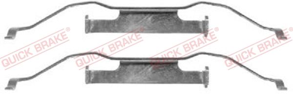 QUICK BRAKE Комплектующие, колодки дискового тормоза 109-1148